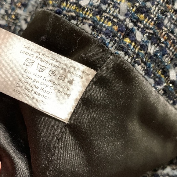 Elvi Wool Blend Multicolor Tweed Blazer - Picture 5 of 10